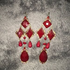 Arden b chandelier earrings